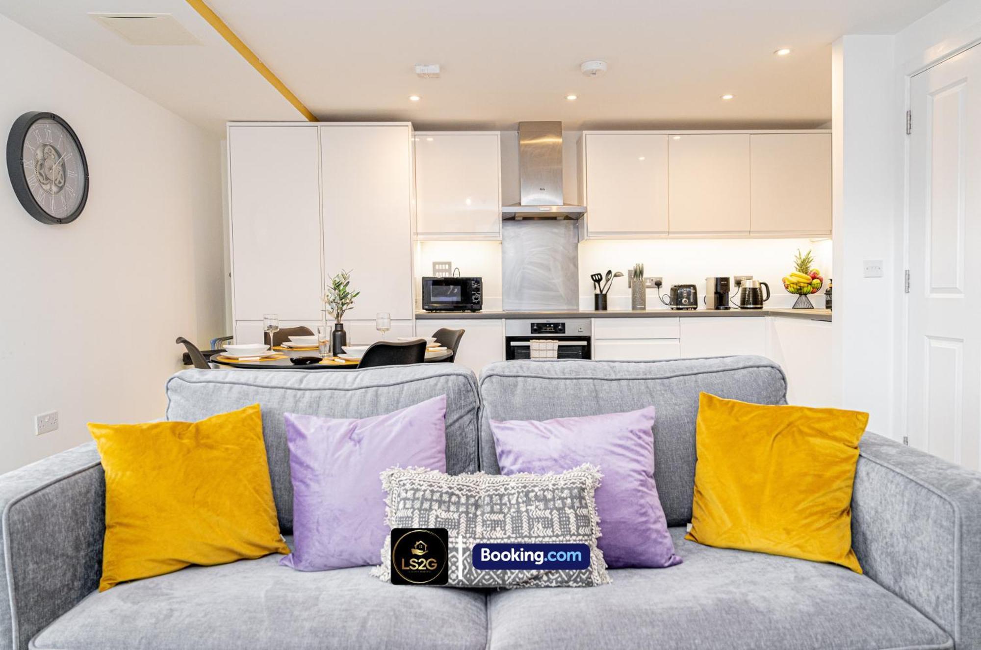 Appartement Cosy 1 Bedroom By Ls2g Short Lets & Serviced Greater With Free Wifi