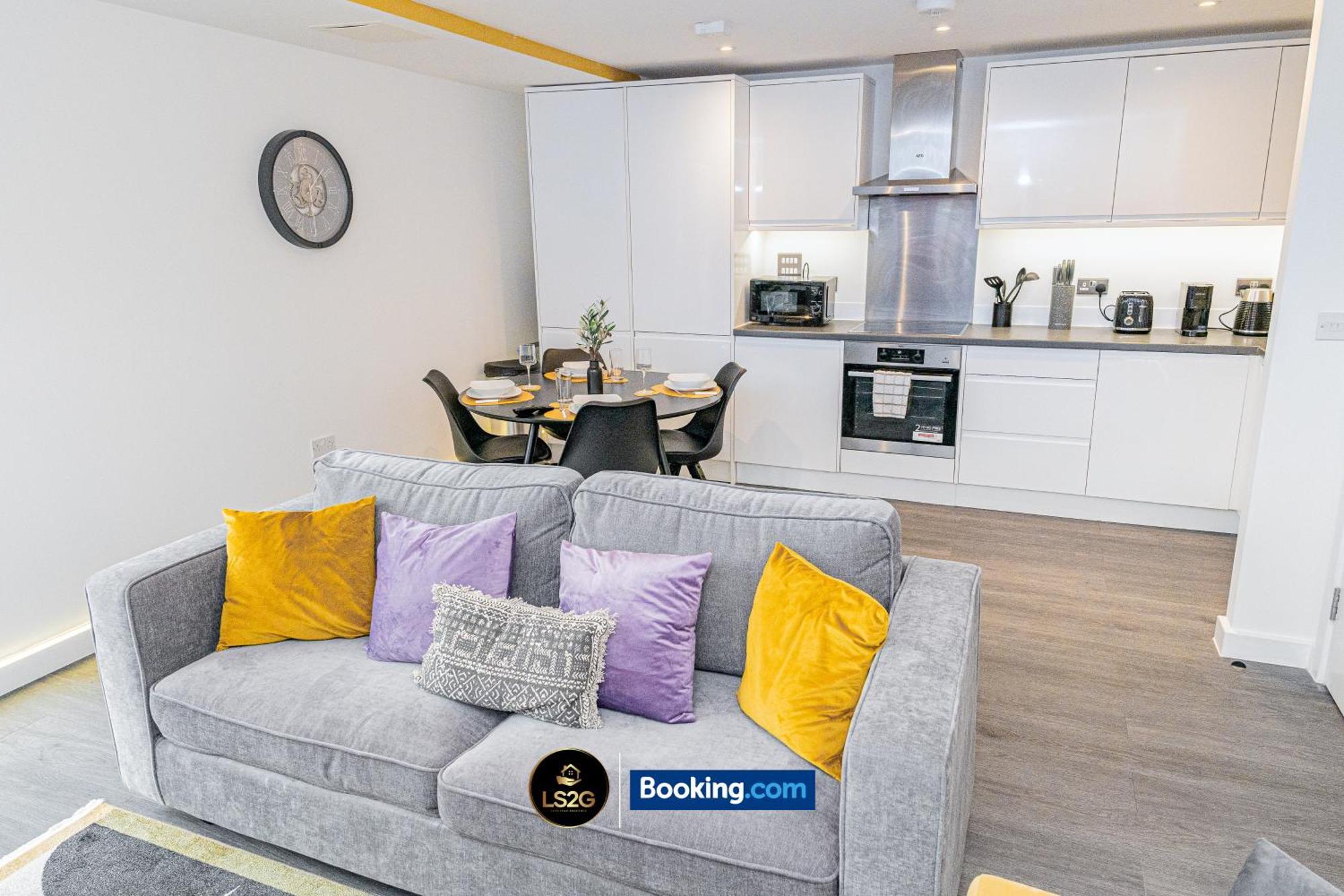 Appartement Cosy 1 Bedroom By Ls2g Short Lets & Serviced Greater With Free Wifi Londres