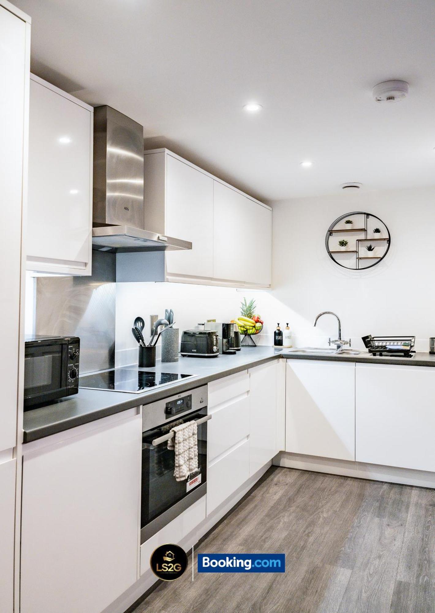 Cosy 1 Bedroom By Ls2g Short Lets & Serviced Greater With Free Wifi Appartement