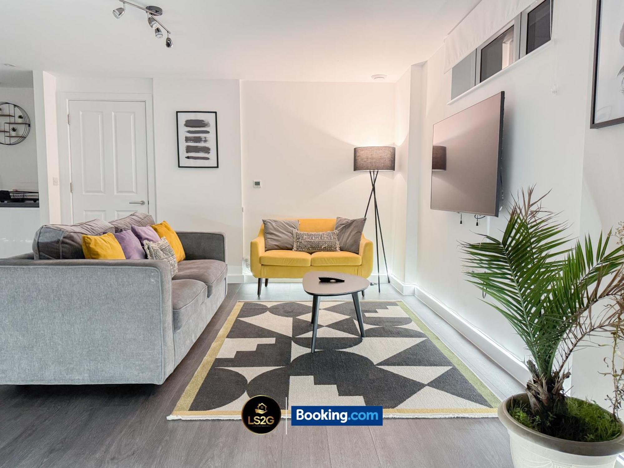 Appartement Cosy 1 Bedroom By Ls2g Short Lets & Serviced Greater With Free Wifi Londres