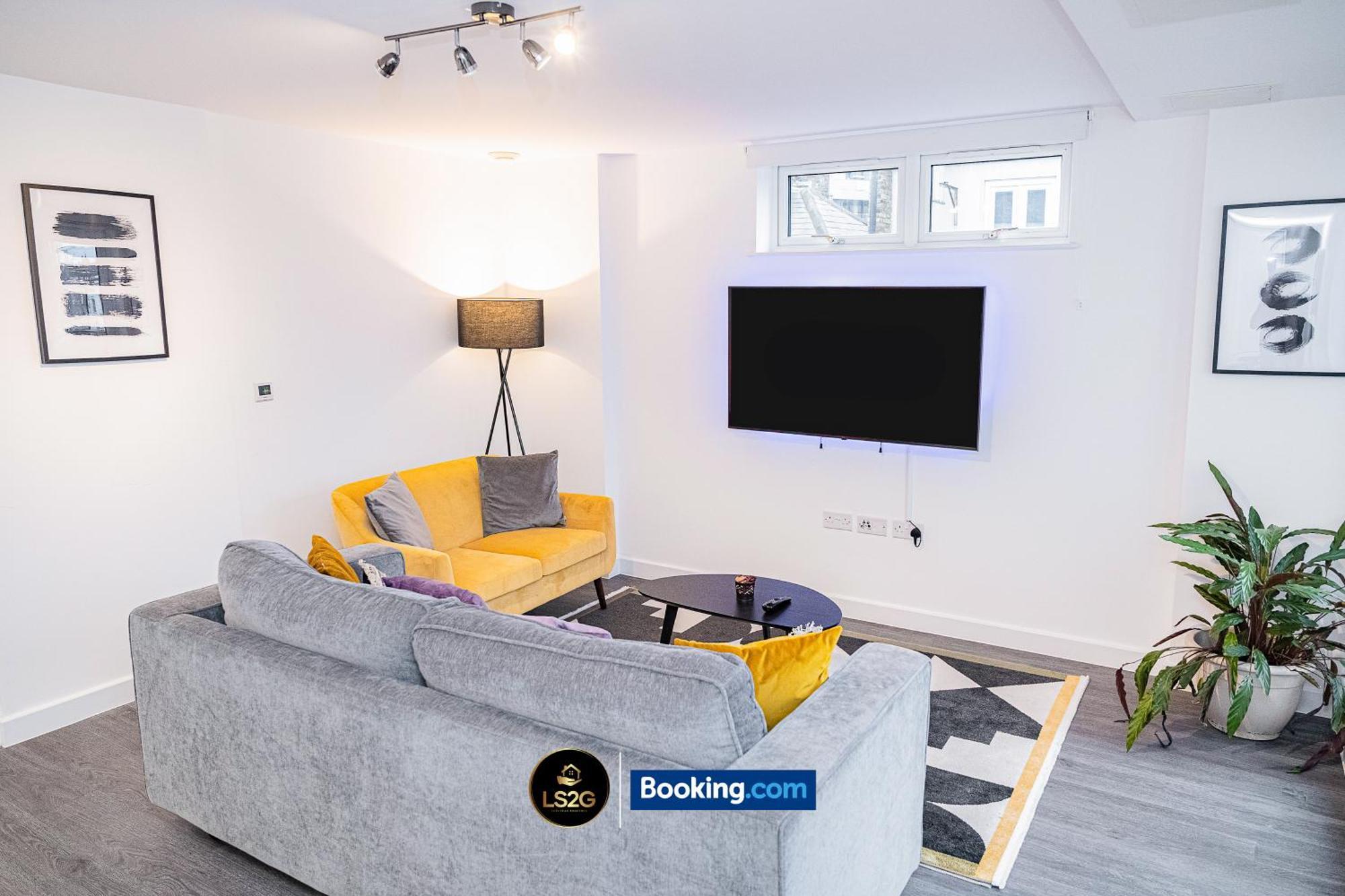 Cosy 1 Bedroom By Ls2g Short Lets & Serviced Greater With Free Wifi