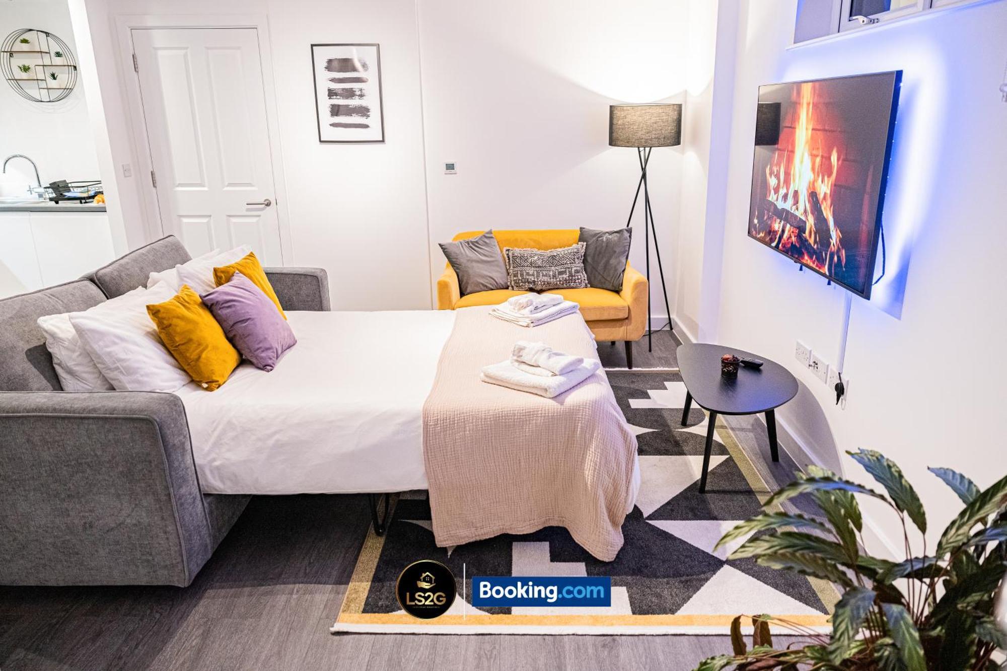 Cosy 1 Bedroom By Ls2g Short Lets & Serviced Greater With Free Wifi Londres